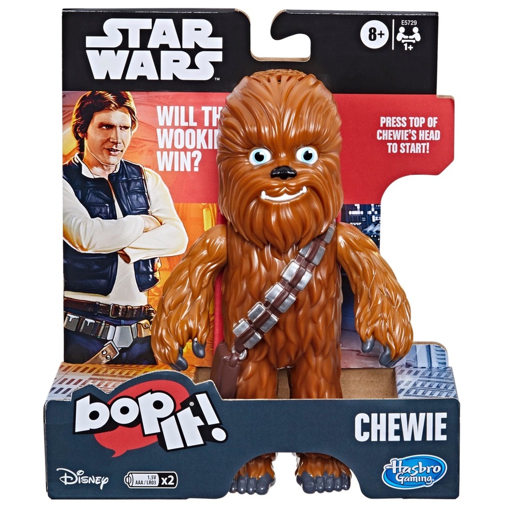 Hasbro Star Wars Chewbacca Bop It! Action Figure - Brown